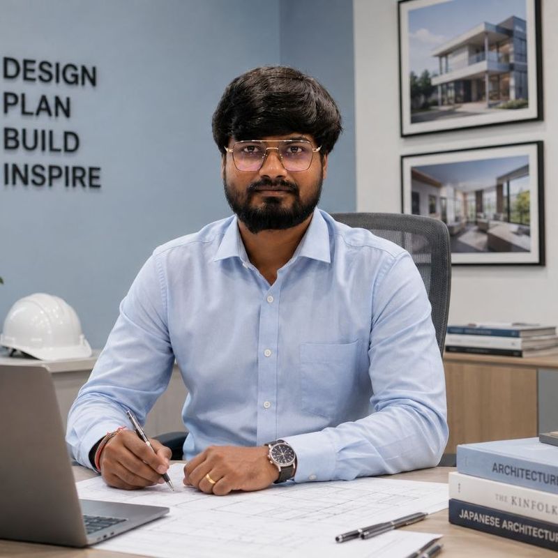 Ar. Nitin Kumar Batham, Principal Architect at Apnirman