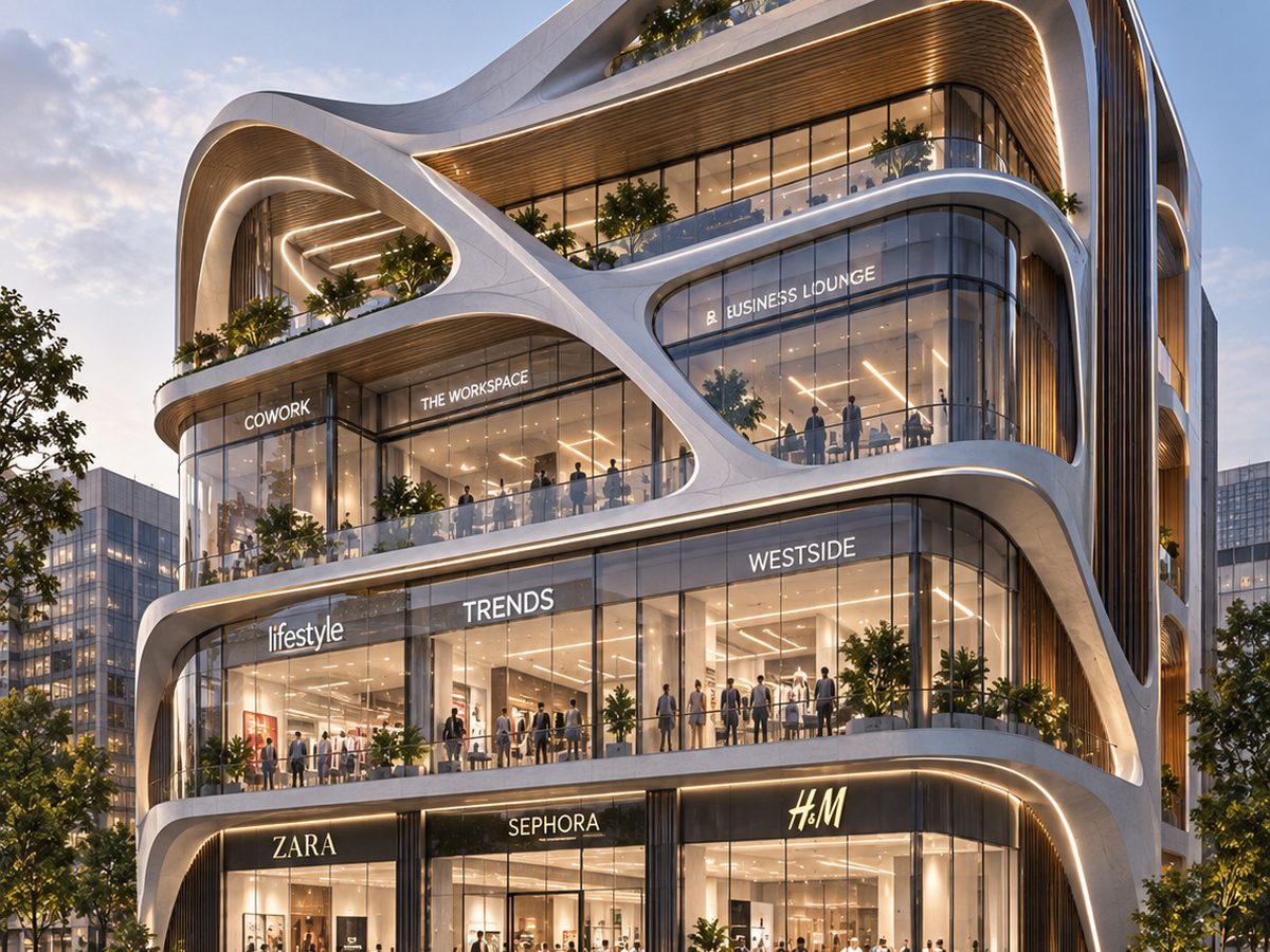 Commercial project by Apnirman