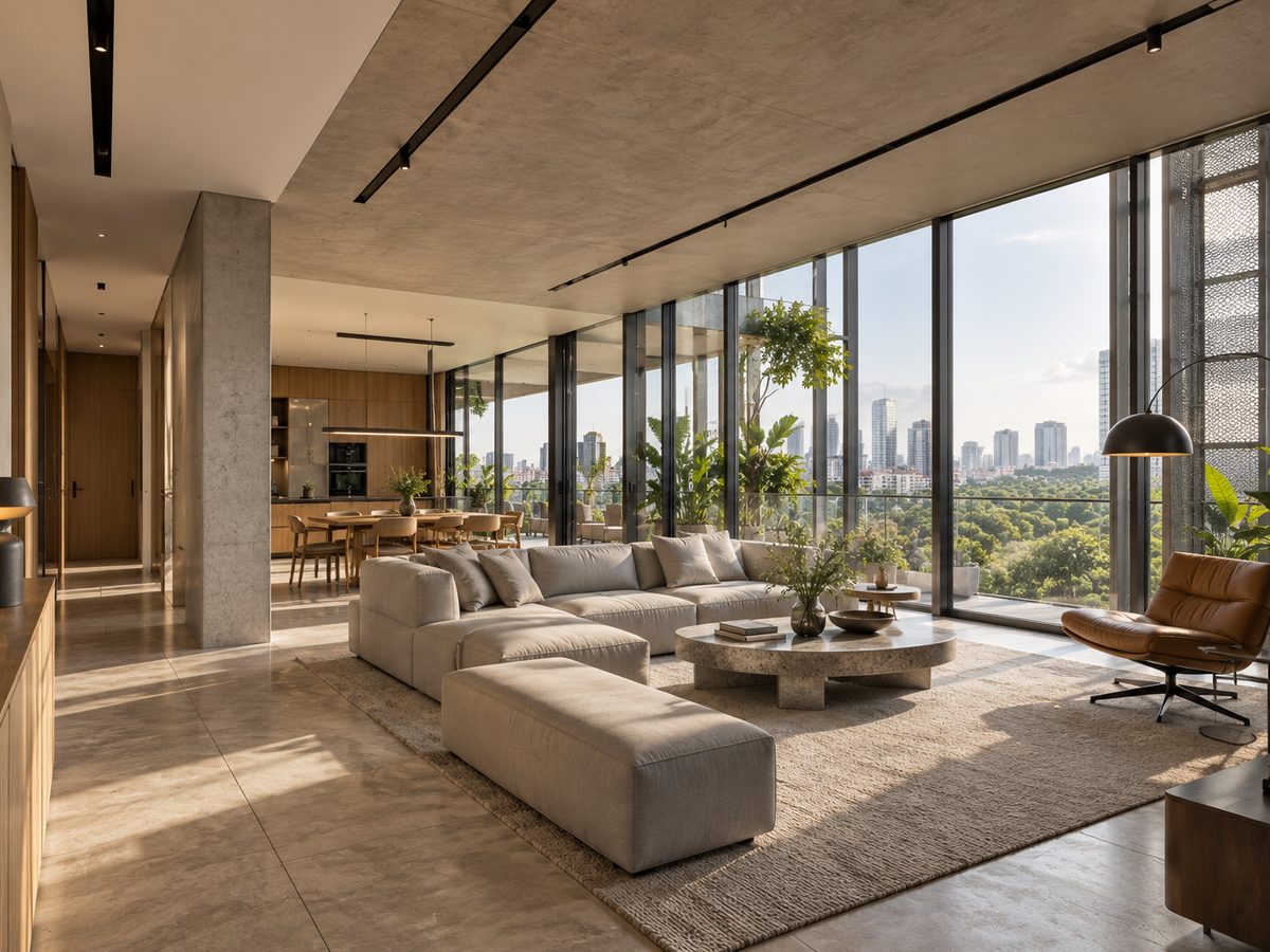 Interior design project by Apnirman