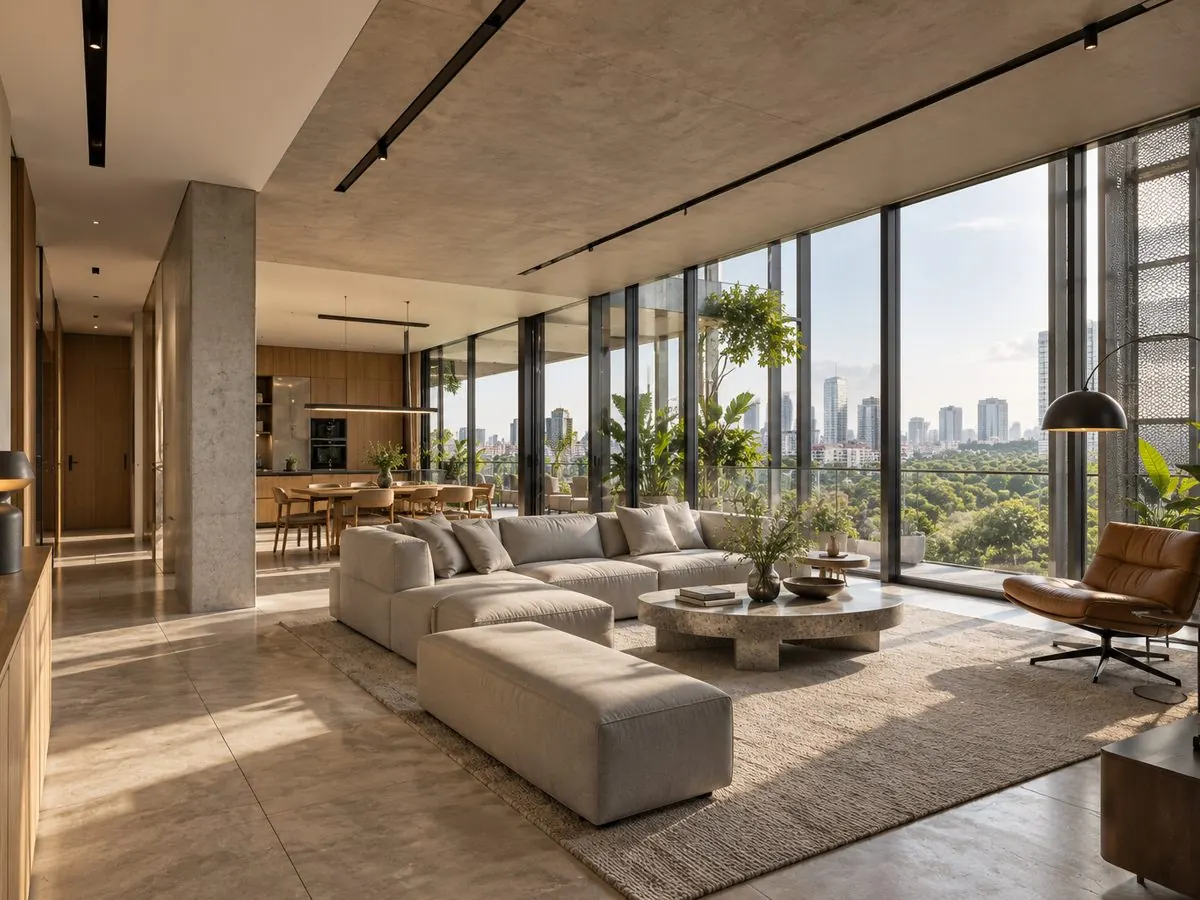 Interior design project by Apnirman